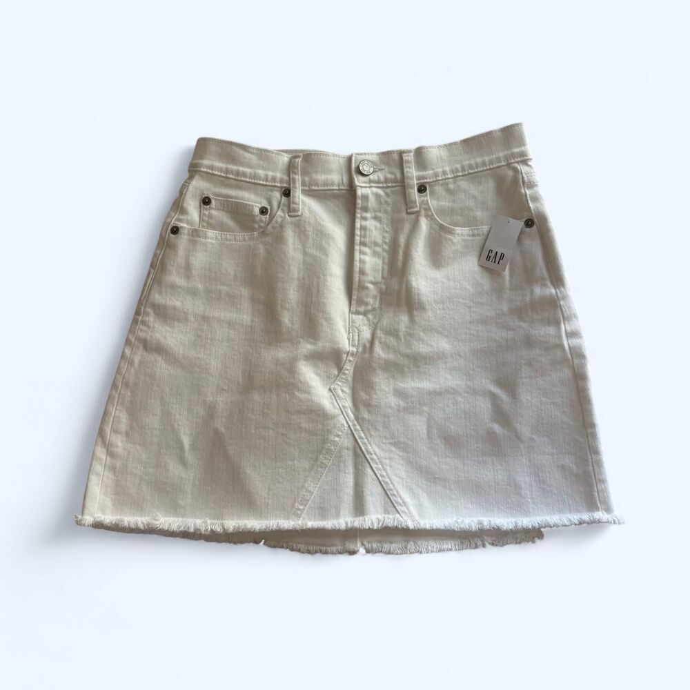 Gap Women's White Skirt